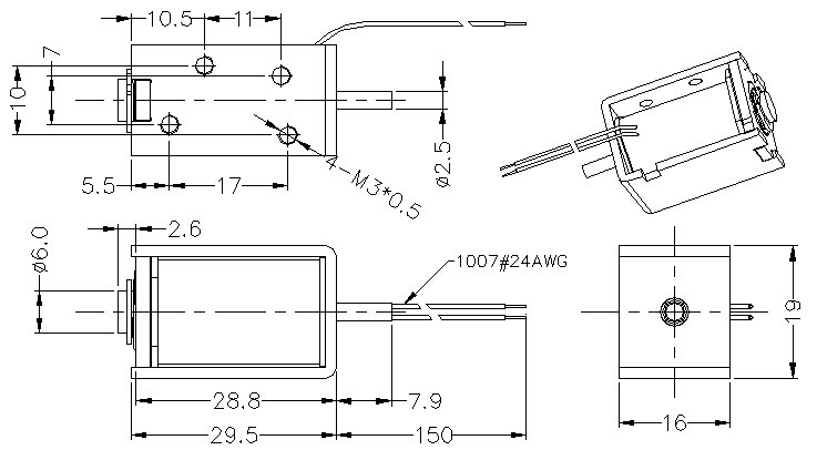 金祿電磁鐵JL-0630 金祿電磁鐵JL-0630